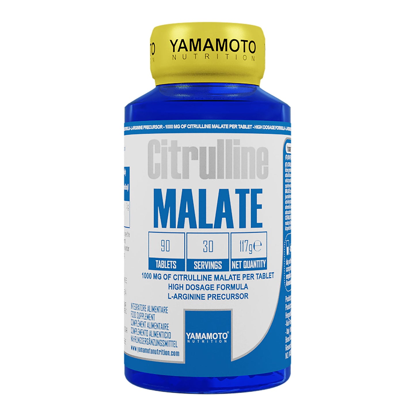 YAMAMOTO CITRULLINE MALATE 90 Caplets