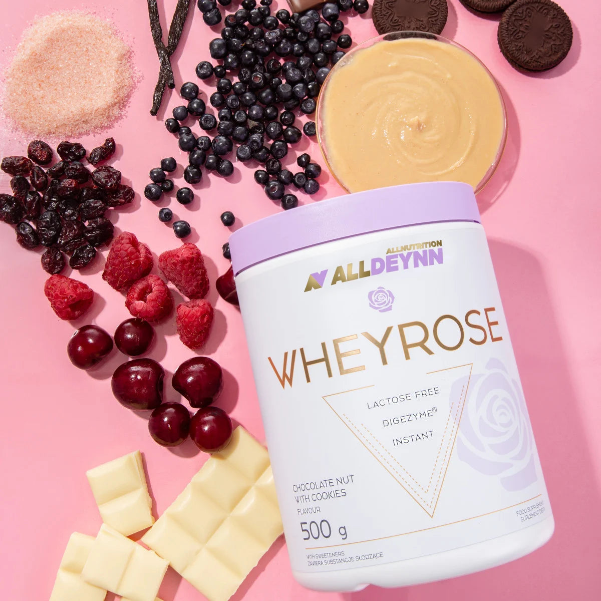 ALLDEYNN WHEYROSE PROTEIN FOR WOMEN 500 G