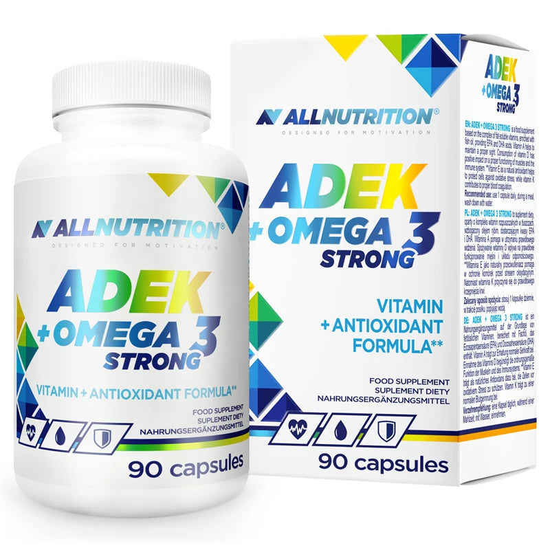 ALLNUTRITION ADEK + OMEGA3 STRONG 60 & 90 Softgel