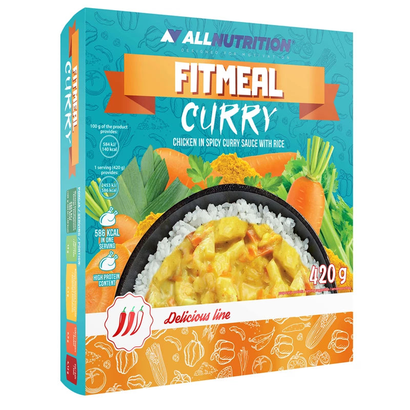 ALLNUTRITION FITMEAL CURRY 420G