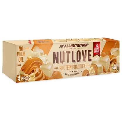 ALLNUTRITION NUTLOVE PROTEIN PRALINES WHITE CHOCO PEANUT 48G