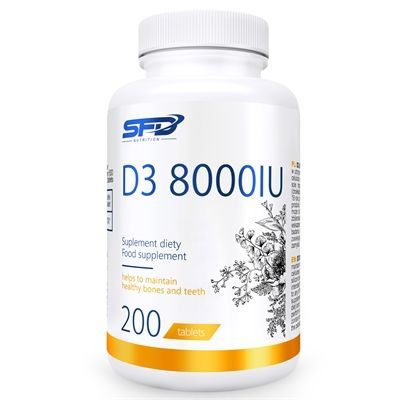 SFD NUTRITION D3 8000 200 Capsules