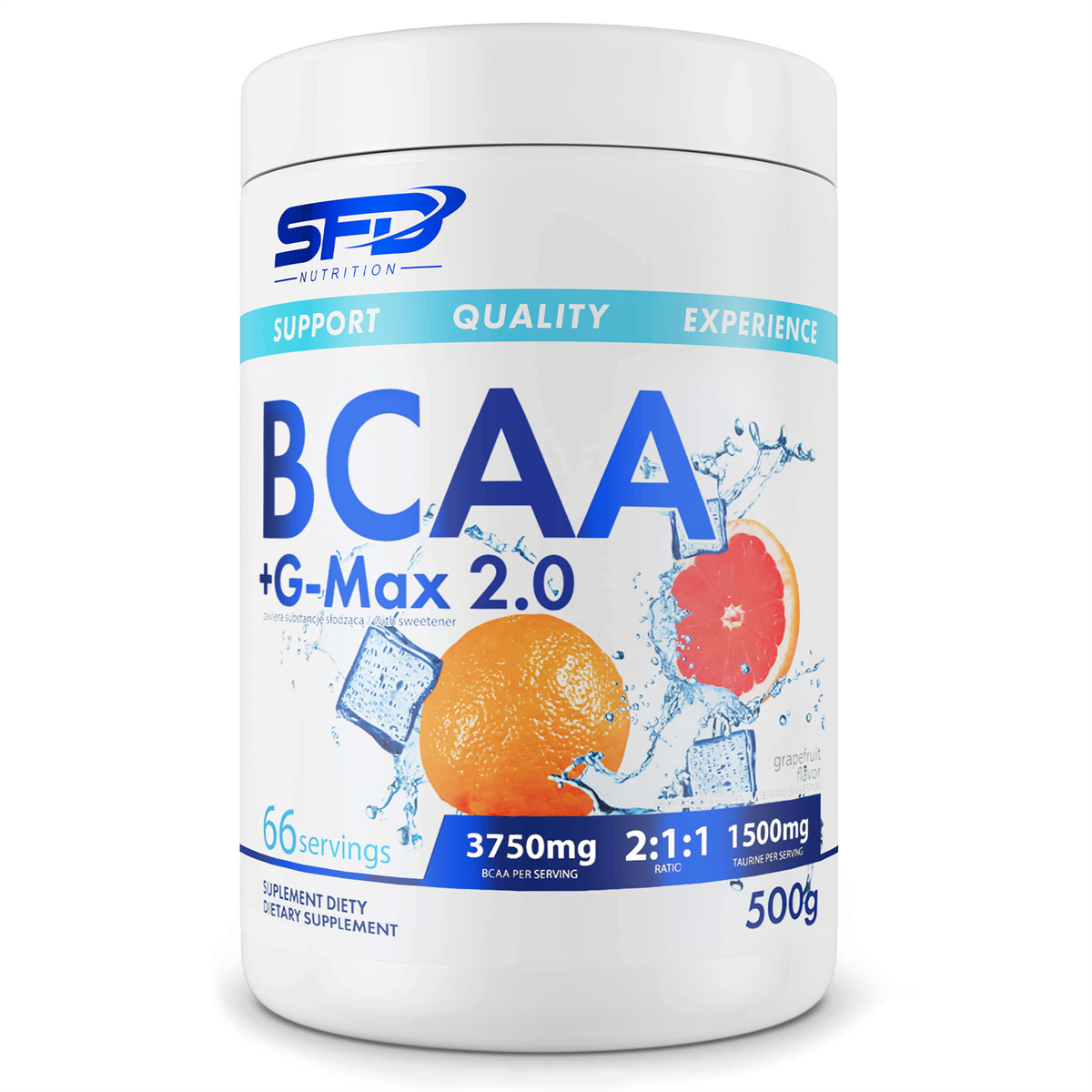 SFD NUTRITION BCAA +G-MAX 2.0 500G