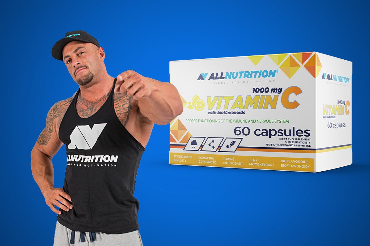 ALLNUTRITION Vitamin C 1000 mg + Bioflavonoids 60 Caps
