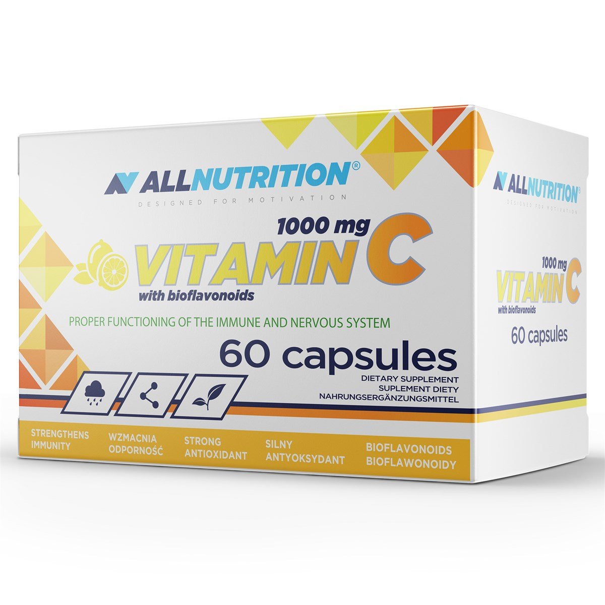 ALLNUTRITION Vitamin C 1000 mg + Bioflavonoids 60 Caps